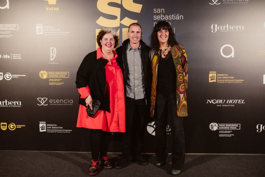 Photocall del desfile de Isabel Sanchis