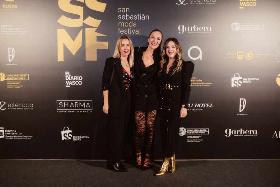 Photocall del desfile de Isabel Sanchis