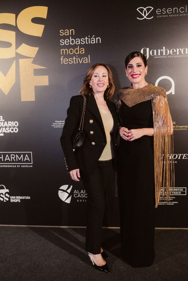 Photocall del desfile de Isabel Sanchis