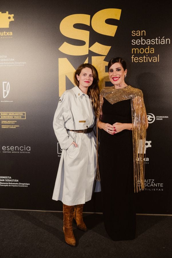 Photocall del desfile de Isabel Sanchis