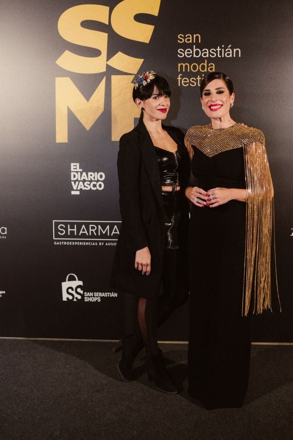 Photocall del desfile de Isabel Sanchis