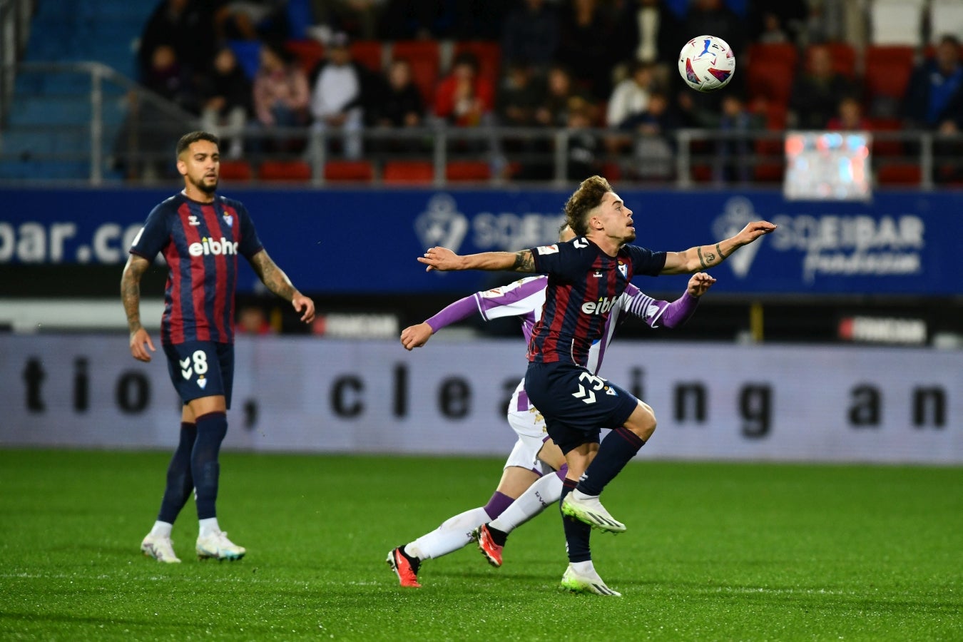 Las mejores imágenes de la &#039;manita&#039; del Eibar al Valladolid