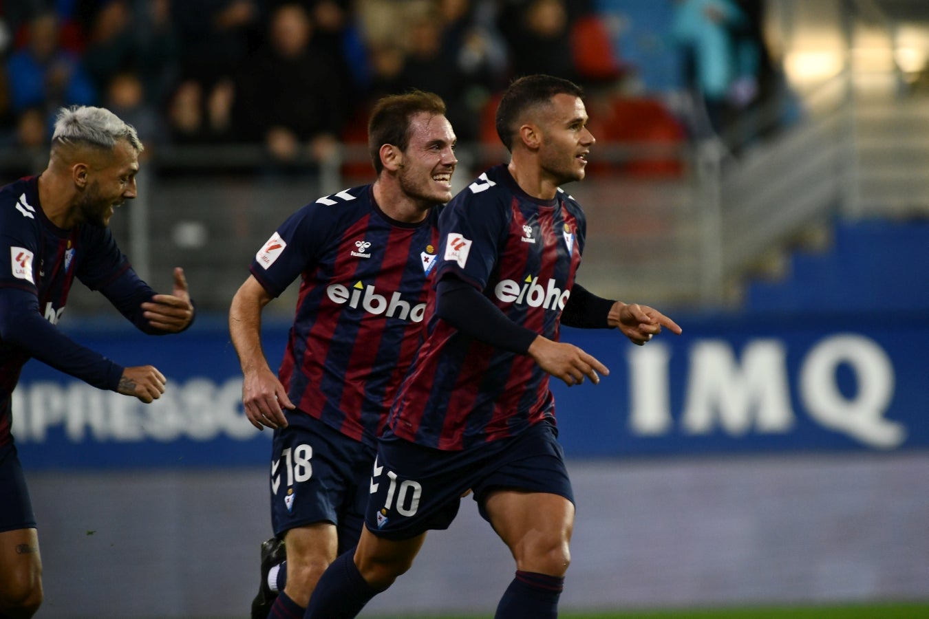 Las mejores imágenes de la &#039;manita&#039; del Eibar al Valladolid