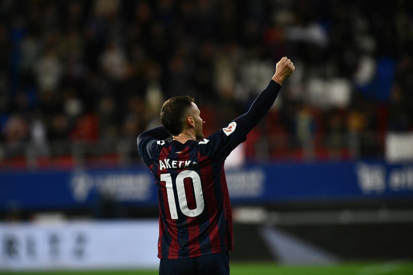 Las mejores imágenes de la &#039;manita&#039; del Eibar al Valladolid