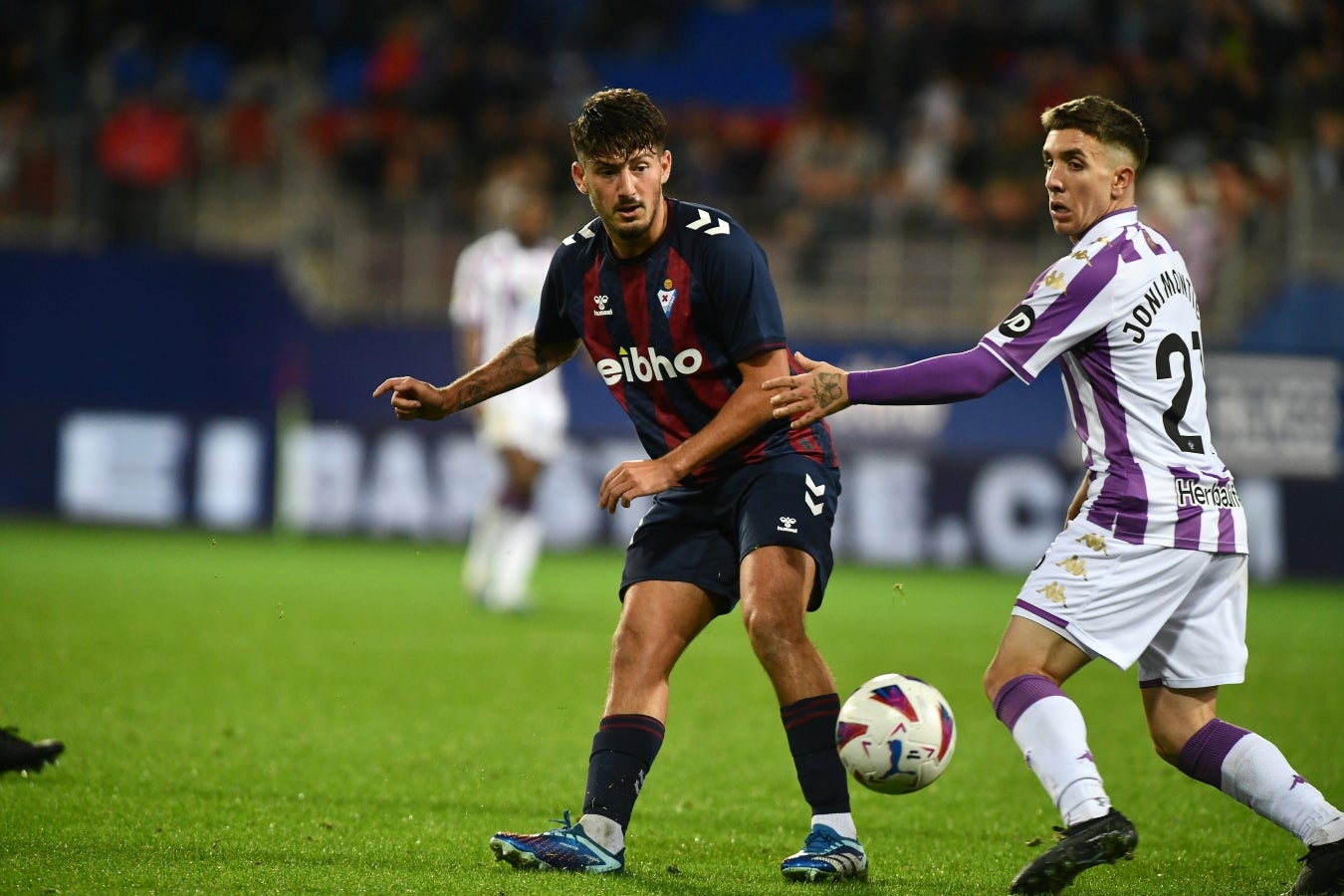 Las mejores imágenes de la &#039;manita&#039; del Eibar al Valladolid