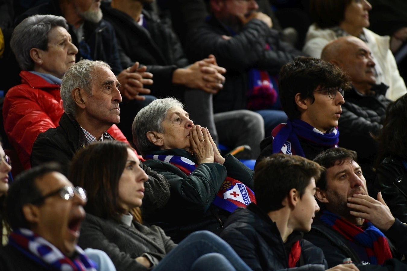 Las mejores imágenes de la &#039;manita&#039; del Eibar al Valladolid