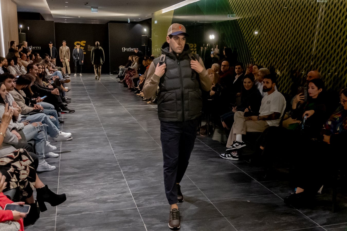 Garbera se convierte en una pasarela