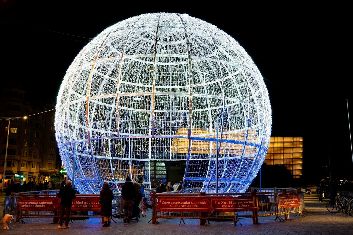 Así serán las luces de Navidad de San Sebastián