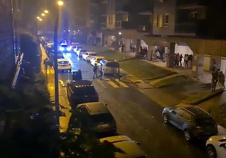 Incidentes en Aiete durante la noche de Halloween del pasado año