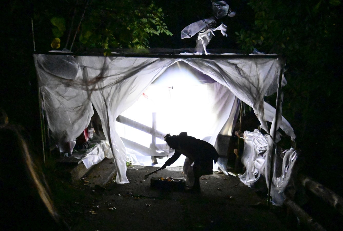 Un recorrido terrorífico por el parque Elosegi