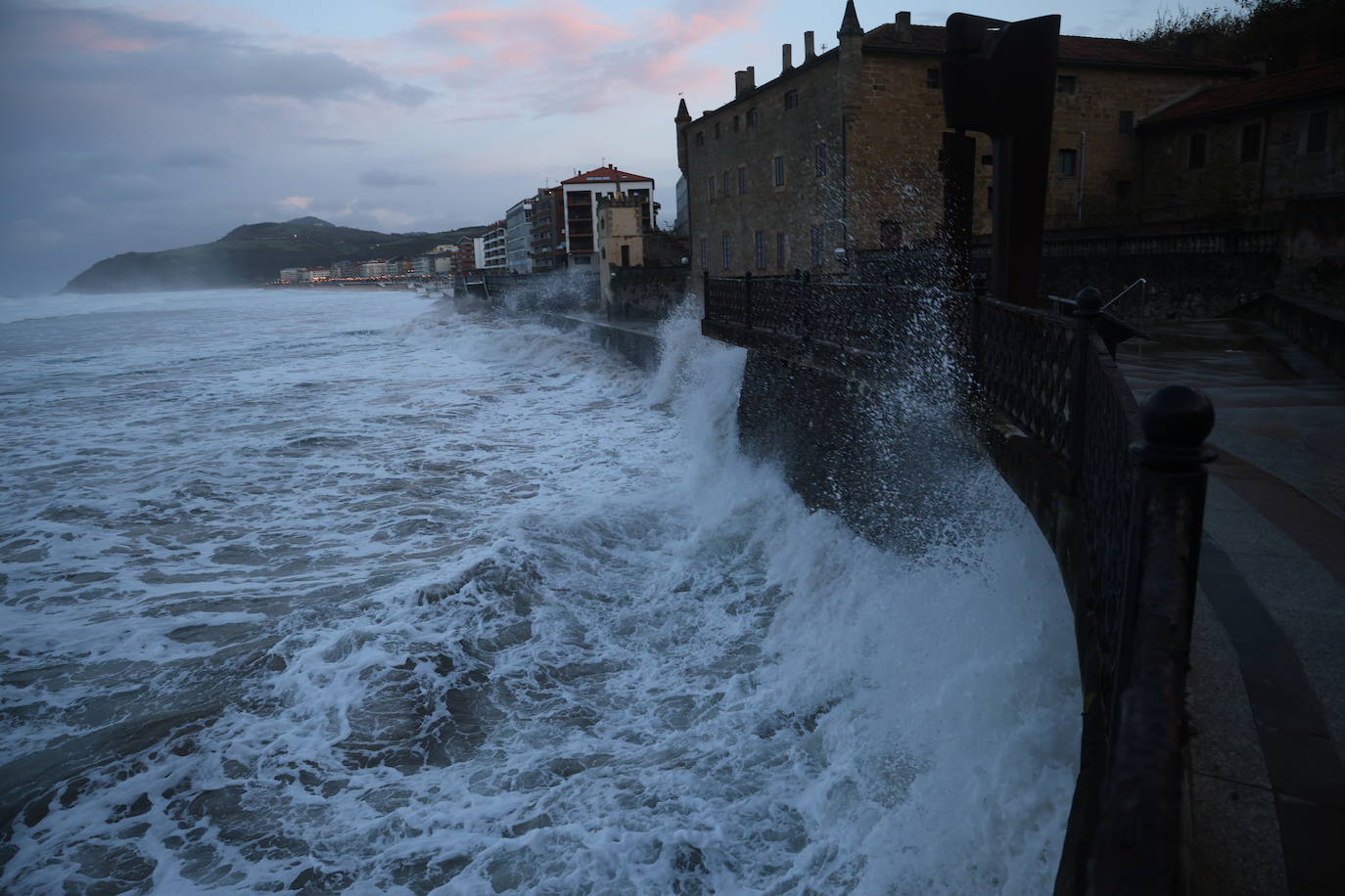 La huella de la borrasca Ciarán en Gipuzkoa