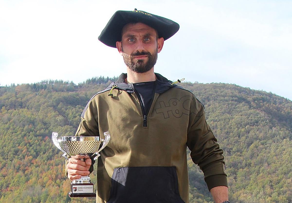 Ricardo Gordillo es el vigente campeón guipuzcoano de becadas.