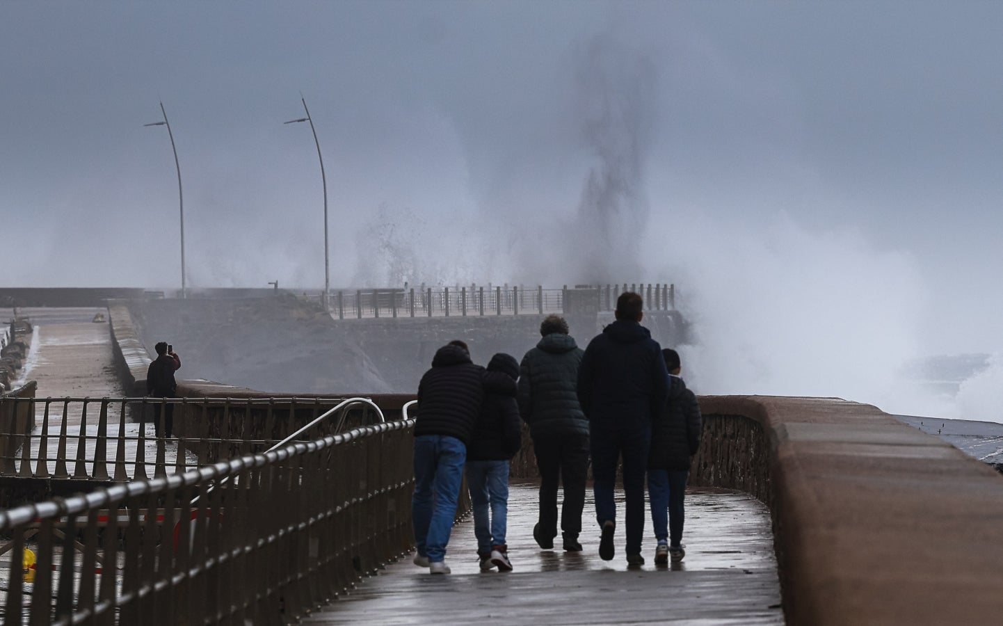 La huella de la borrasca Ciarán en Gipuzkoa