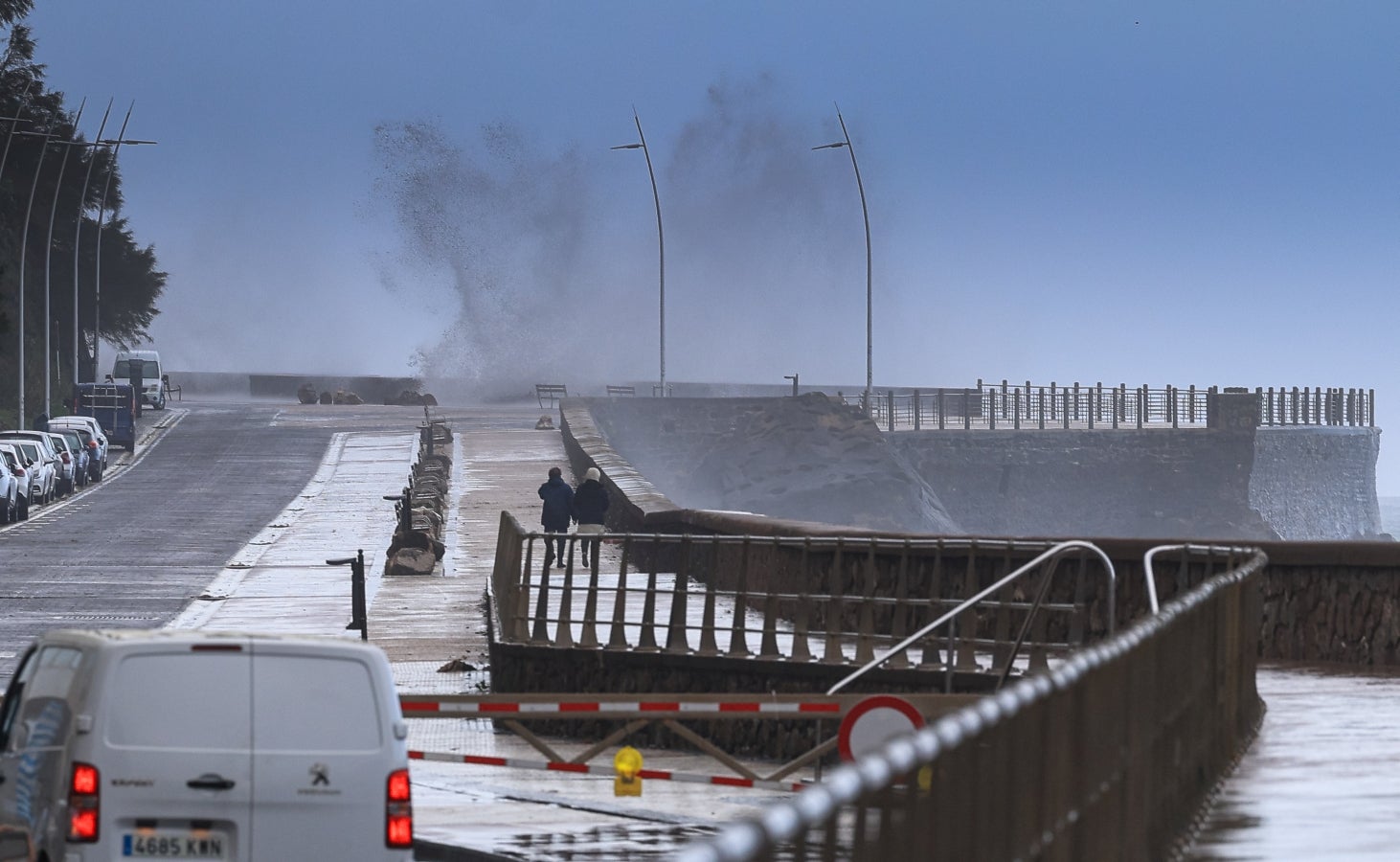La huella de la borrasca Ciarán en Gipuzkoa