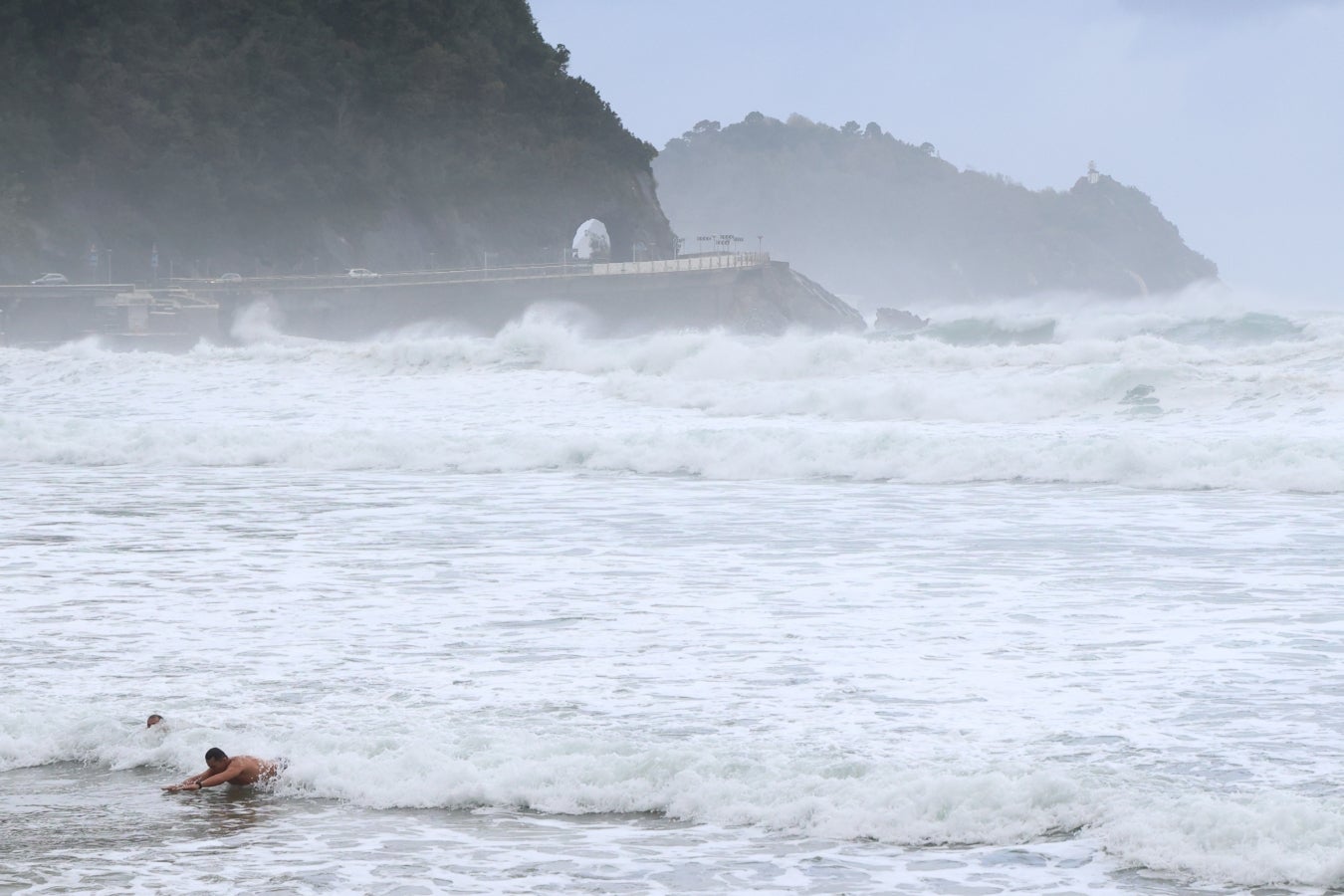 La huella de la borrasca Ciarán en Gipuzkoa