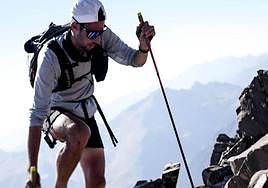 Kilian Jornet, durante su última aventura en Pirineos.