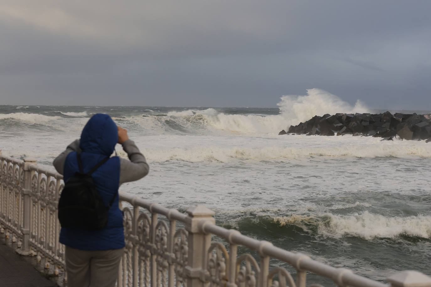 La huella de la borrasca Ciarán en Gipuzkoa