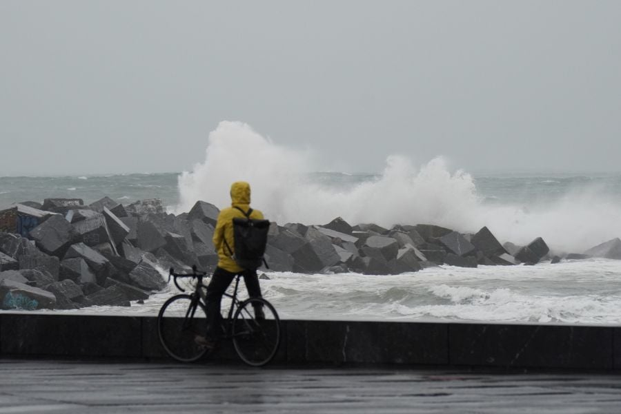 La huella de la borrasca Ciarán en Gipuzkoa