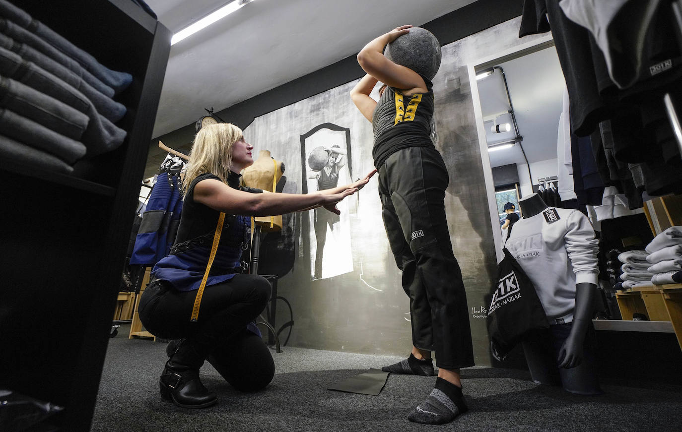 Un &#039;atelier&#039; para los harriojasotzailes