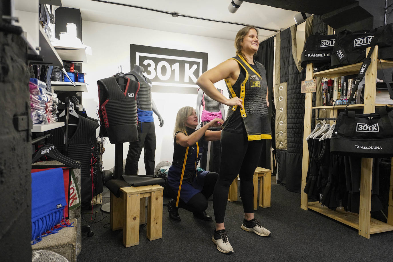 Un &#039;atelier&#039; para los harriojasotzailes