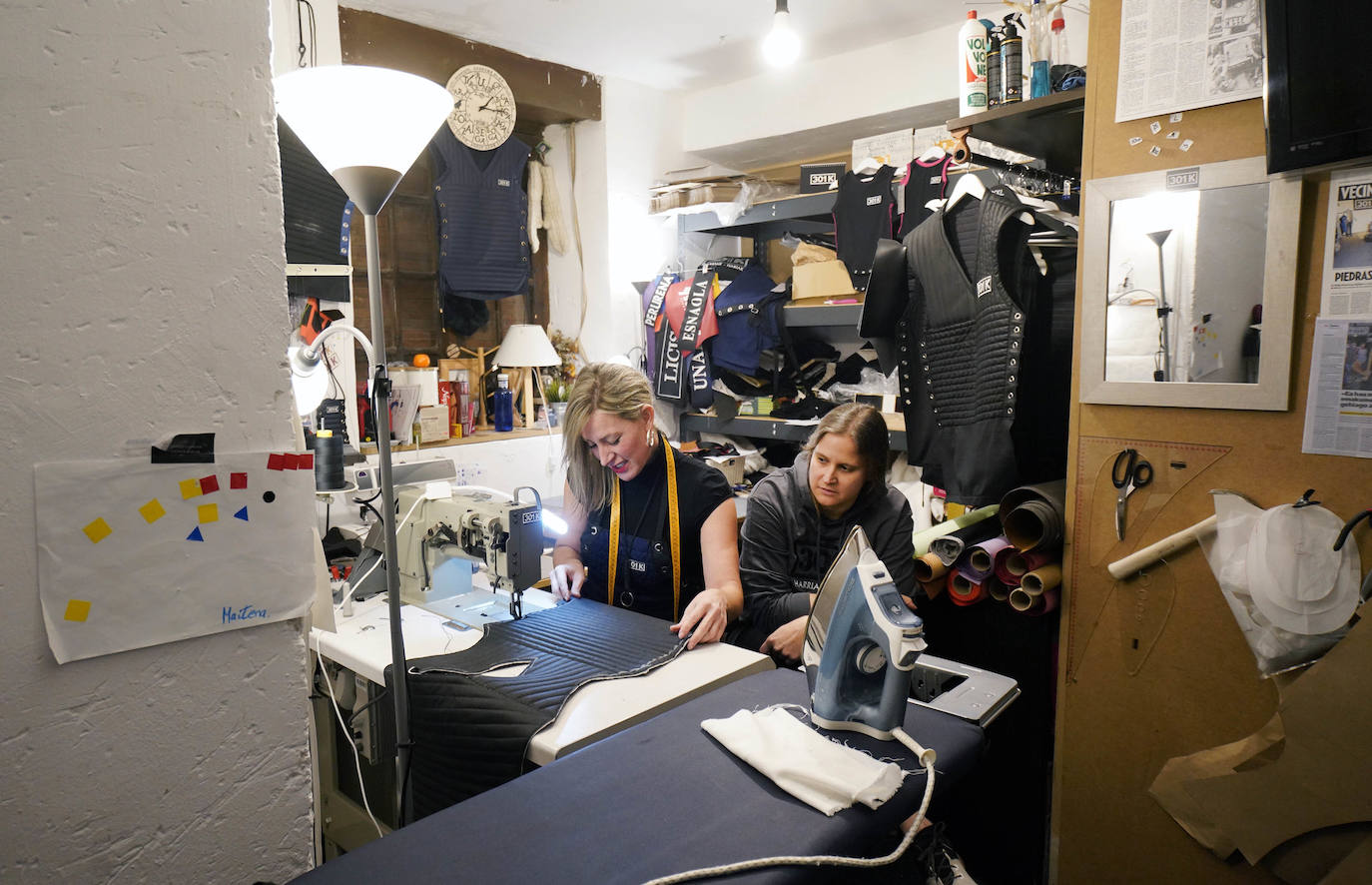 Un &#039;atelier&#039; para los harriojasotzailes