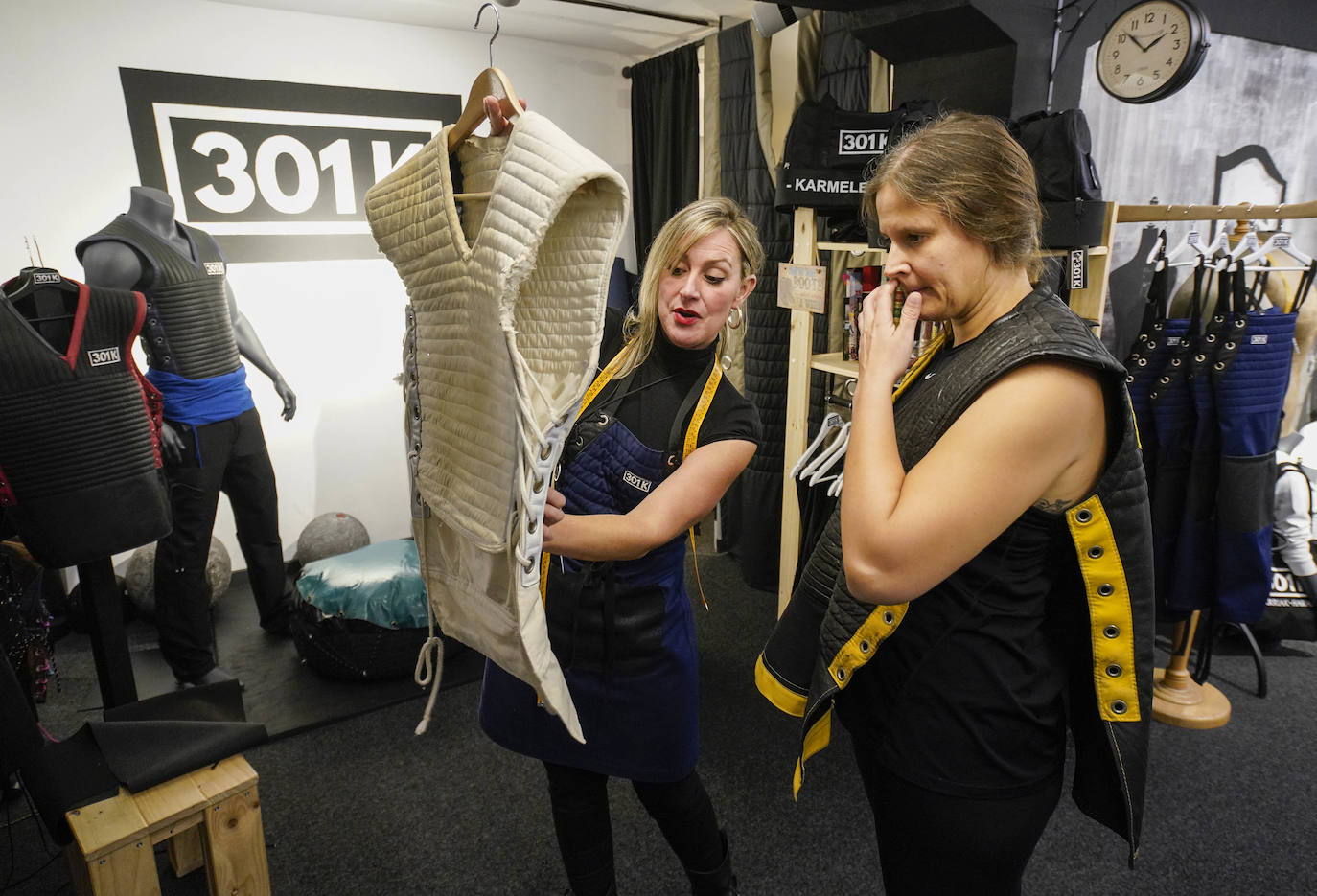 Un &#039;atelier&#039; para los harriojasotzailes