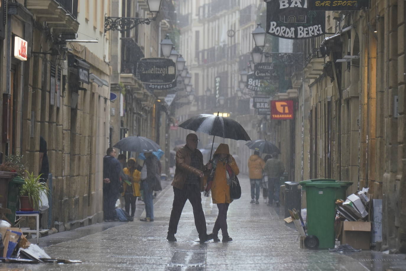 La borrasca &#039;Domingos&#039; toma el testigo