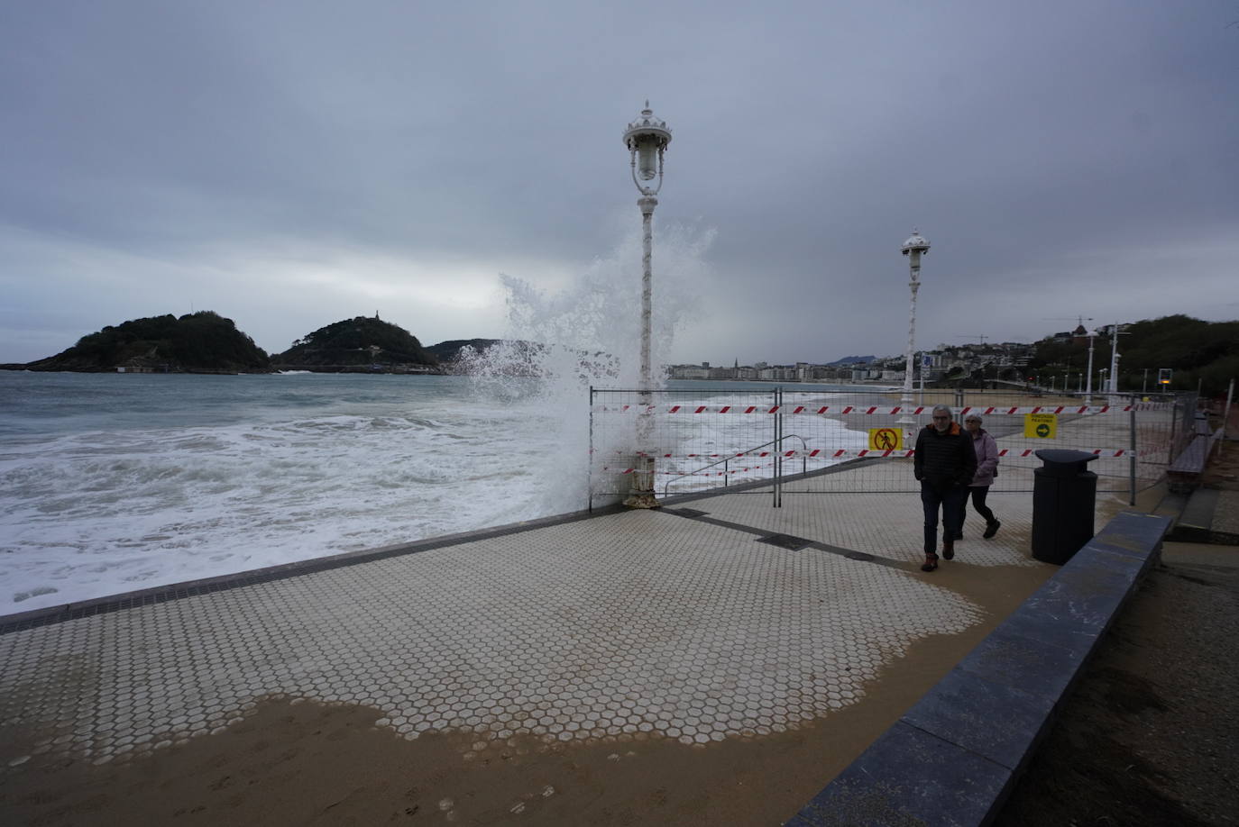 La borrasca &#039;Domingos&#039; toma el testigo