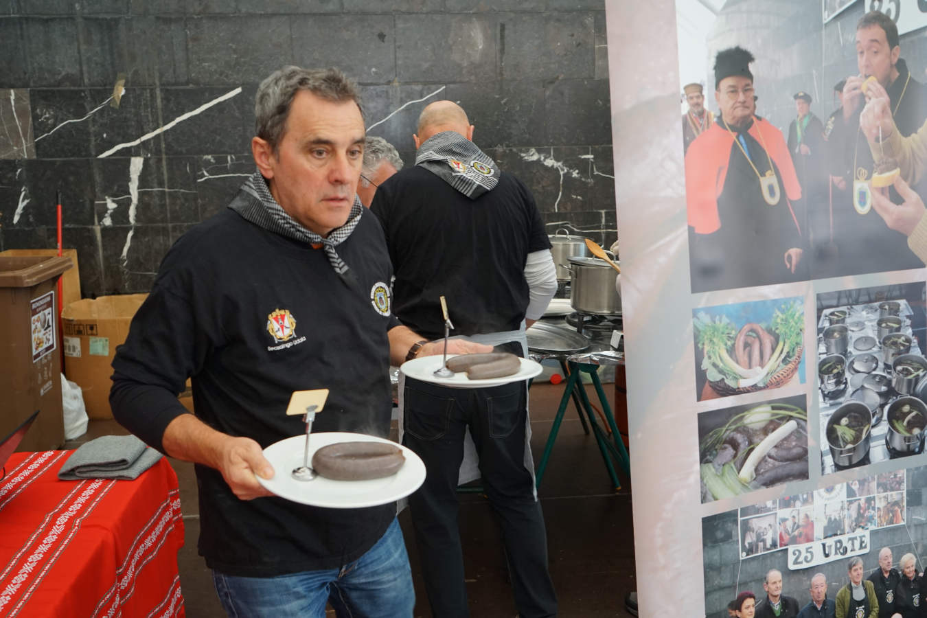 Beasain disfruta de la morcilla