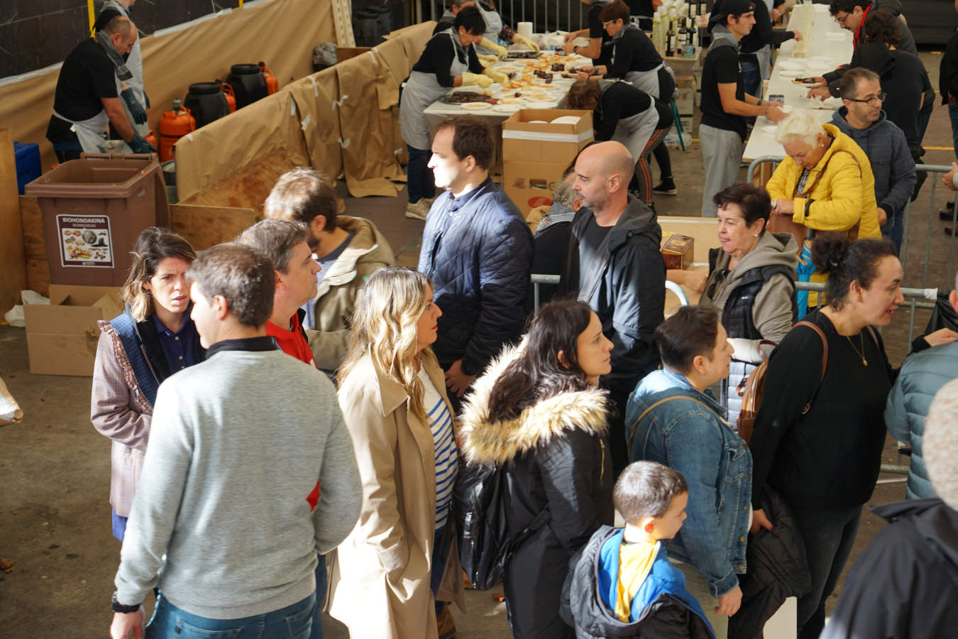 Beasain disfruta de la morcilla