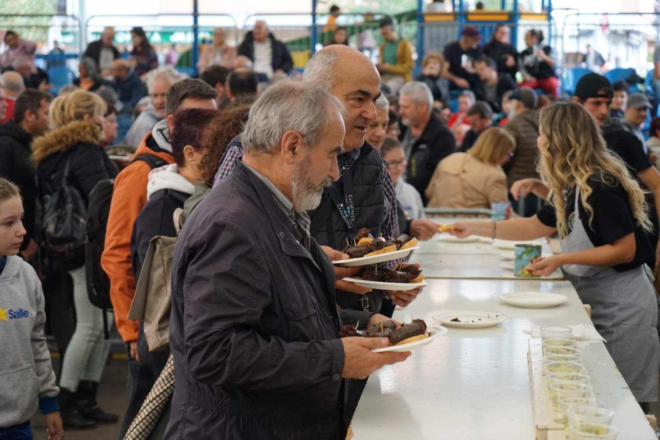 Beasain disfruta de la morcilla