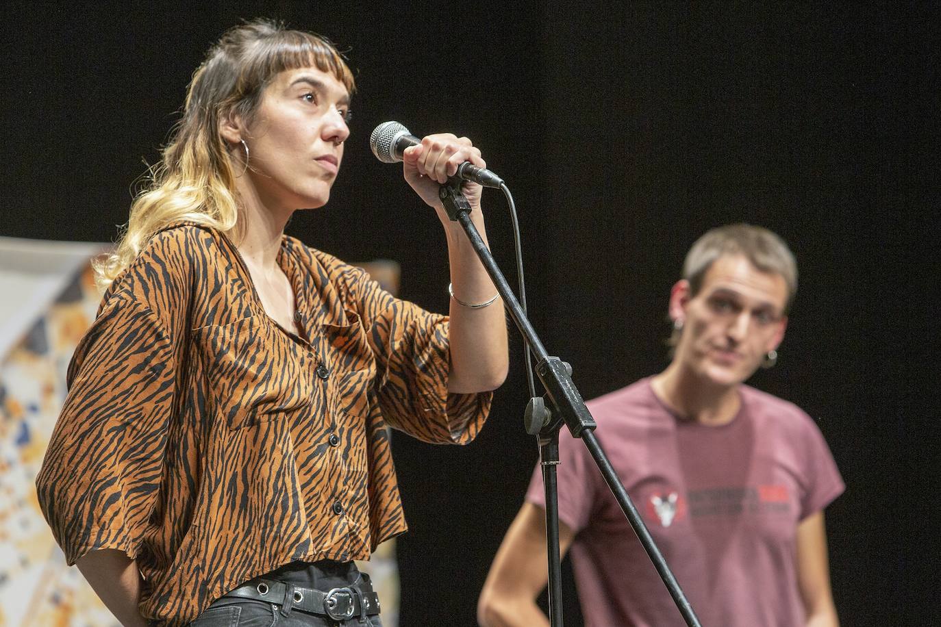 Saioa Alkaiza, saioaren une batean