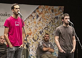 Julio Soto eta Xabat Illarregi txapelketako bigarren finalaurrekoan, Agoitzen.