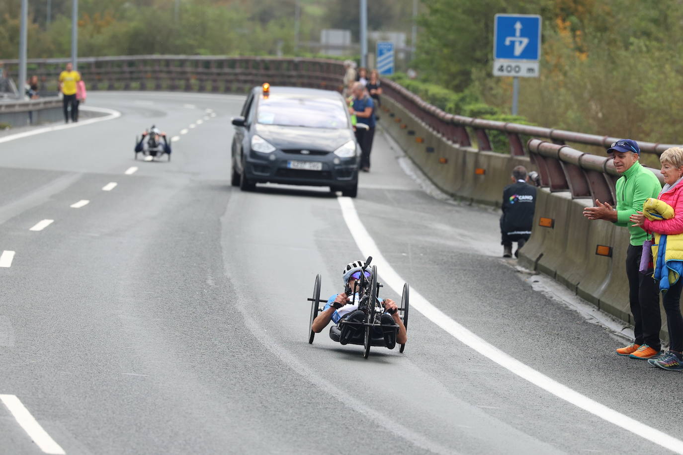 Fotos de las handbikes de la Behobia 2023