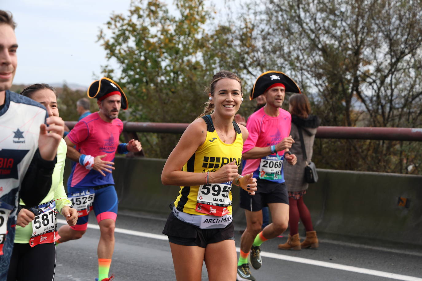 Fotos de la Behobia 2023 a su paso por Gaintxurizketa