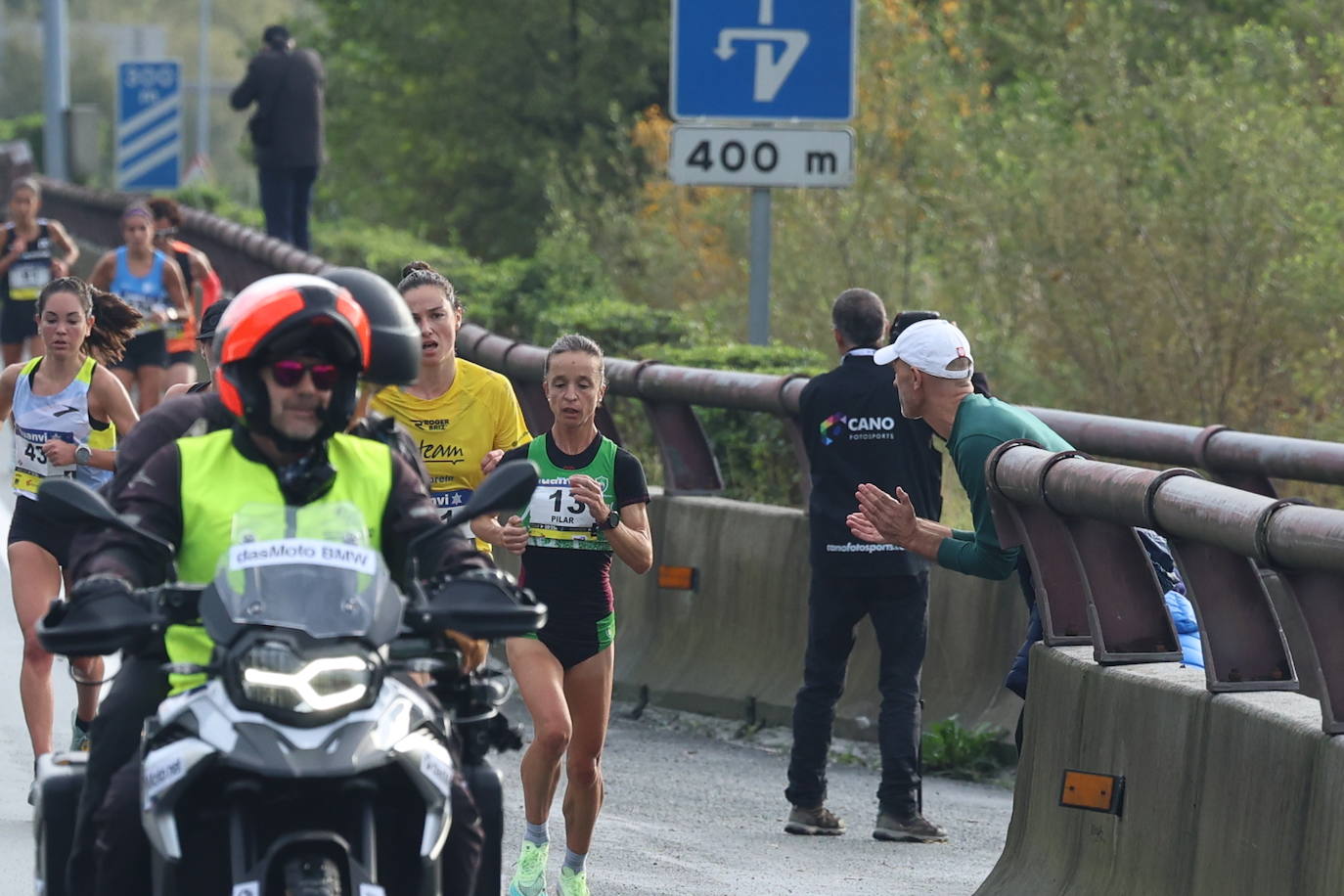 Fotos de la Behobia 2023 a su paso por Gaintxurizketa