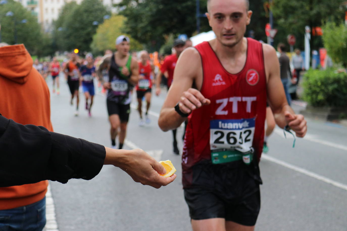 Fotos de la Behobia-San Sebastián 2023 a su paso por Errenteria