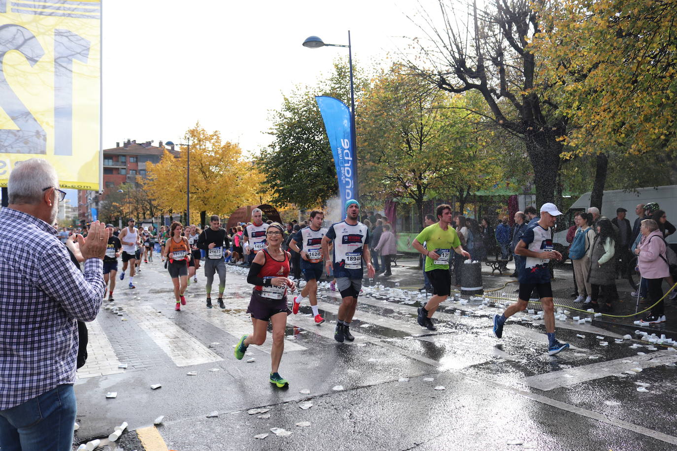 Fotos de la Behobia-San Sebastián 2023 a su paso por Errenteria