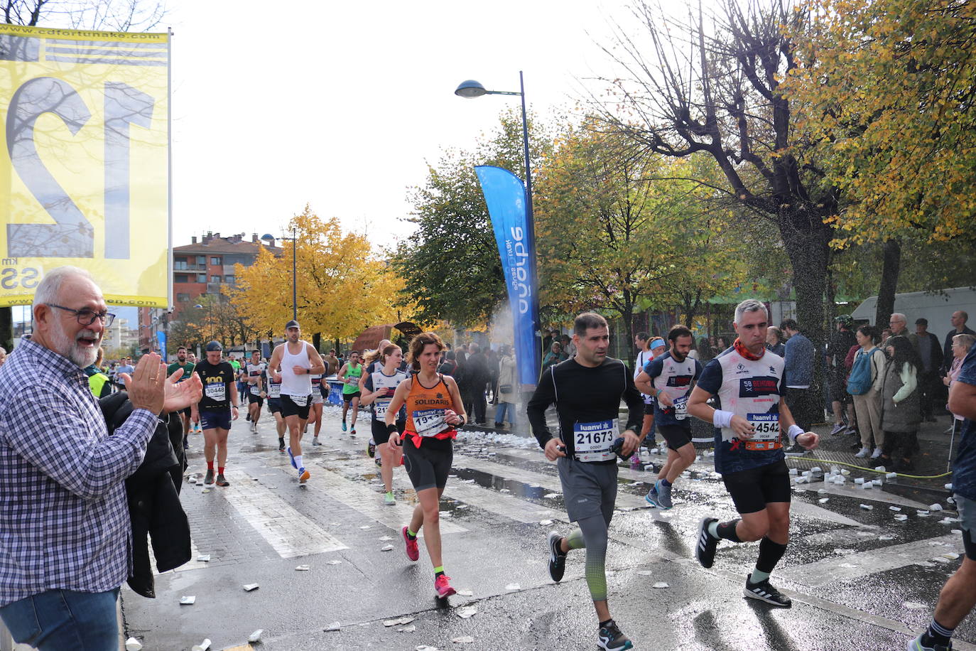 Fotos de la Behobia-San Sebastián 2023 a su paso por Errenteria