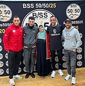 Una familia unida para saborear el triunfo