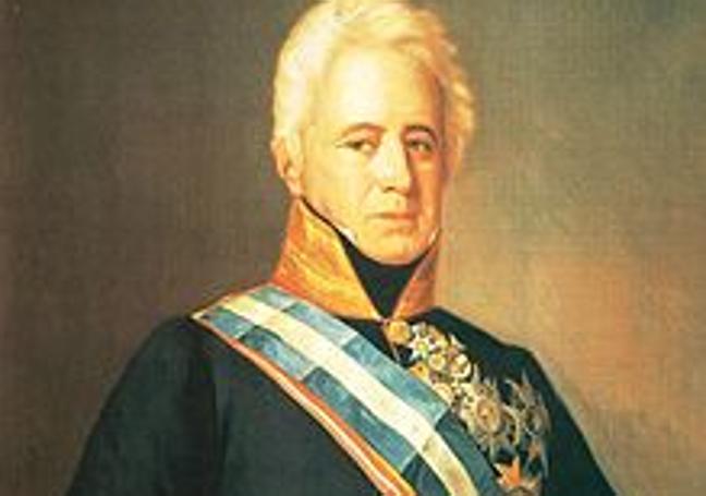 El general Pedro Agustín Girón, por Francisco Jover y Casanova (Senado de España).