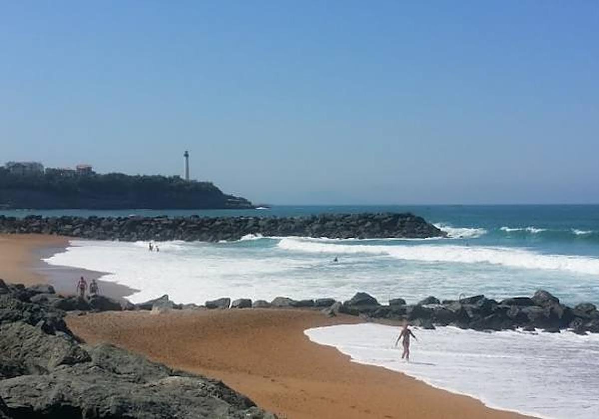 Playa de Anglet.