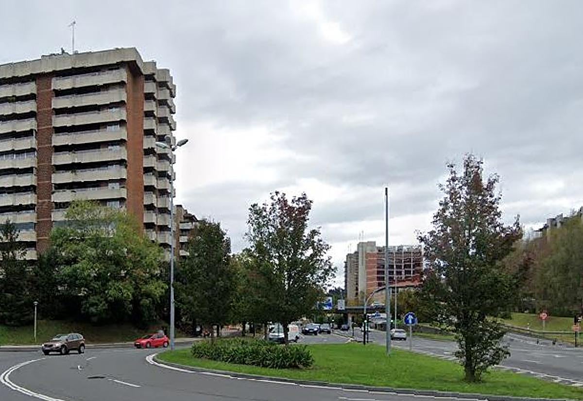 Vista de la calle en la que se ha producido el accidente.