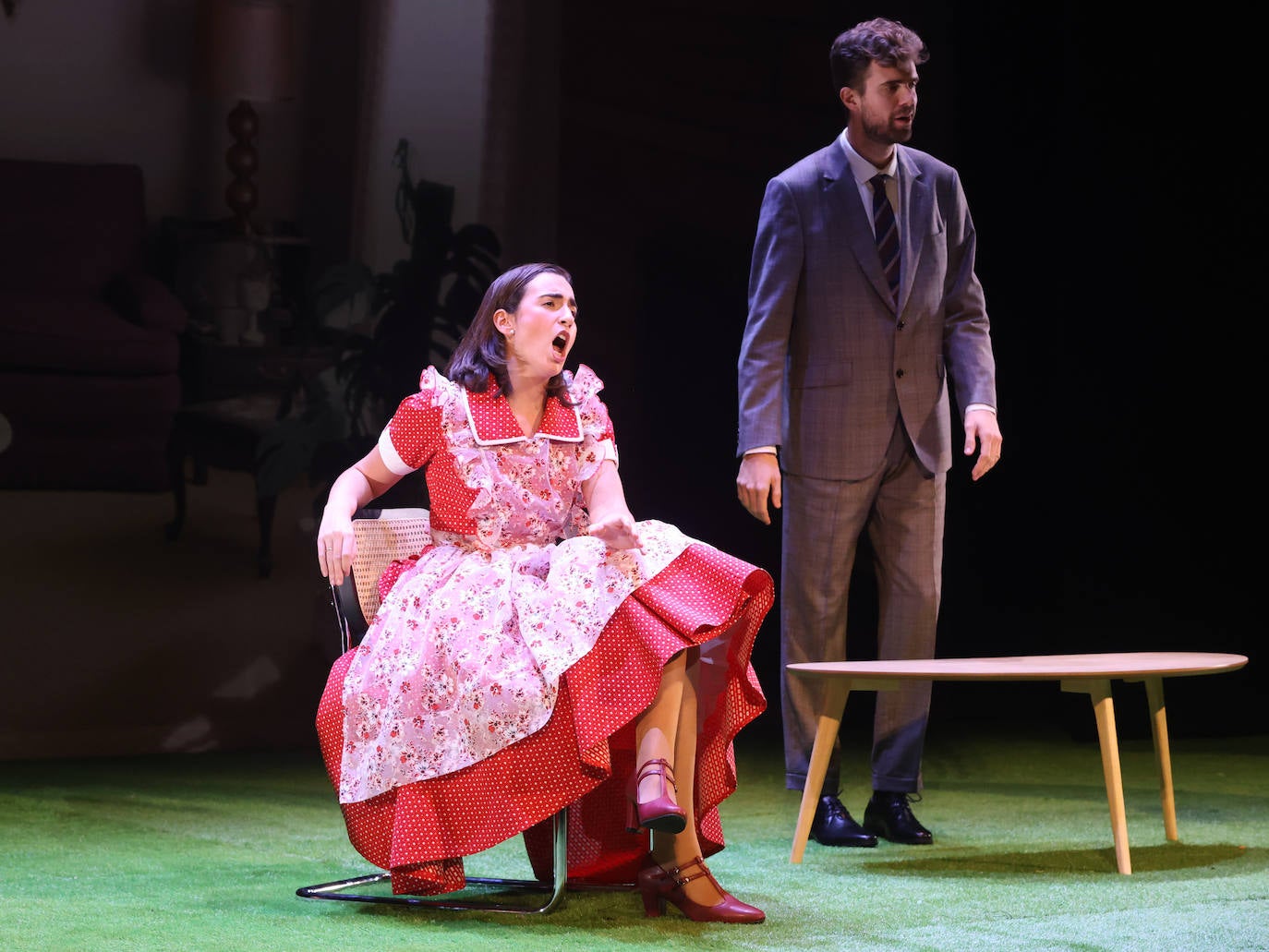 Ensayo de la ópera &#039;Trouble in Tahiti&#039;