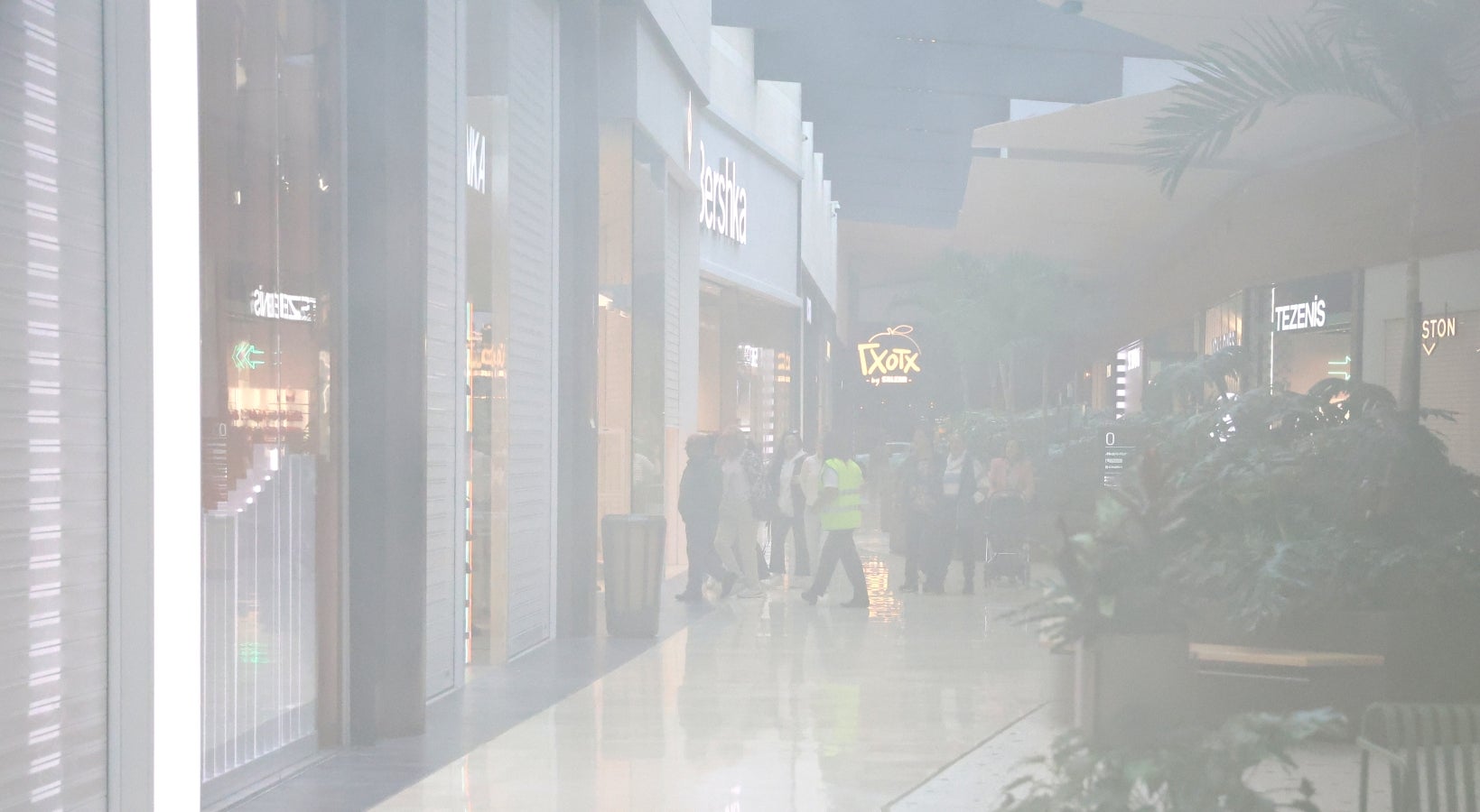 Simulacro de incendio en Garbera