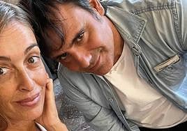 María Amores y Ion Aramendi, en una imagen de septiembre.