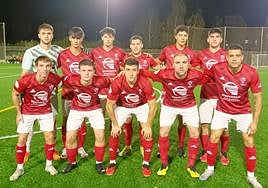 El once que puso en liza Argote el pasado sábado en Vitoria.