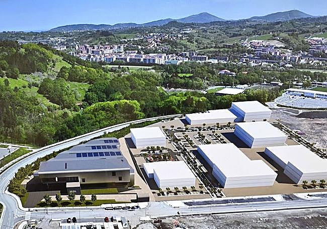 Fotomontaje del polo de movilidad.