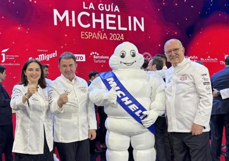 Elena Arzak, Martín Berasategui y Pedro Subijana revalidan sus tres estrellas y mantienen a Gipuzkoa en el top.