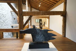 La escultura 'Tête de cheval crênelée', de Georges Braque, es una de las protagonistas de la muestra.
